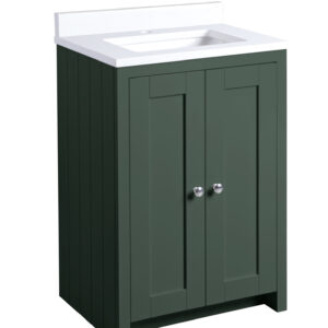 Tavistock Lansdown 600 Undermounted Vanity Unit - Sherwood Green