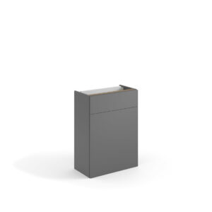 Ellis Novo WC Unit To The Floor 600 x 320 x 820mm - Dust Grey (excl. cistern)