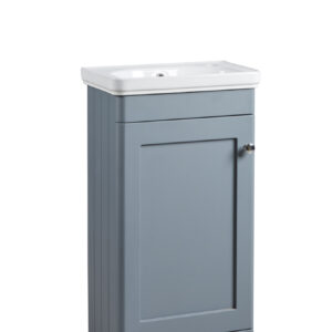 Tavistock Marston 450 Floor Standing Cloakroom Unit - Matt Spruce (excl. basin)