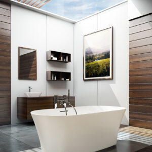 Clearwater Armonia Natural Stone 1550 x 750 x 555mm Bath