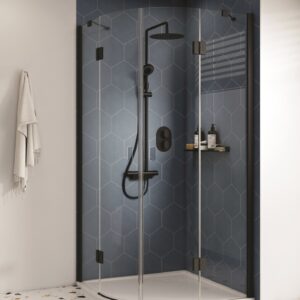 Kudos Pinnacle8  Level Access Collection  Hinge 1000 Quad - Matt Black