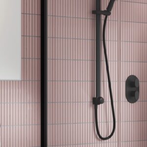 Kudos Pinnacle8 Level Access Collection 760mm Side Panel - Glass only for Hinged Door KUPSP76