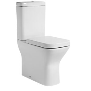 Tavistock Structure Comfort Height Close Coupled Pan Closed Back BTW - White