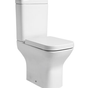 Tavistock Structure Comfort Height Close Coupled Pan Open Back - White