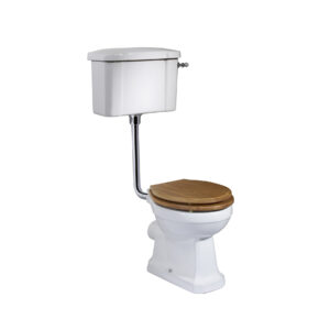 Tavistock Vitoria High Level/Low Level Pan - White