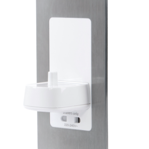 ProofVision TBCharge Faceplate Only for PV11 & PV12 Toothbrush Charges - Brushed Steel