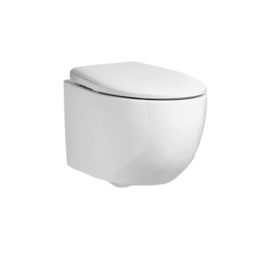 Tavistock Loft Rimless Wall Hung Pan - White