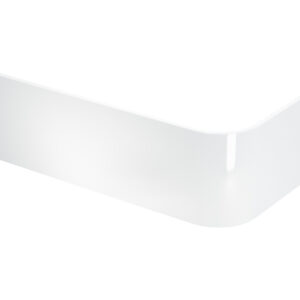 Britton Viride 1800 x 750mm Offset Bath Panel - White**