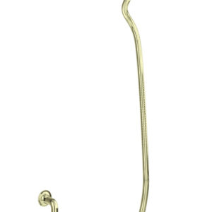Burlington Riviera Handset, Hose, Elbow and Bracket - Gold