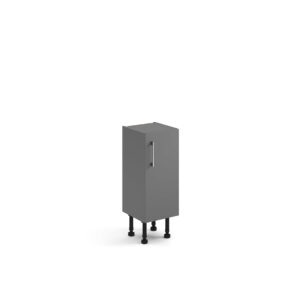 Ellis Novo Slimline Single Base Unit 300 x 200 x 820mm - Dust Grey