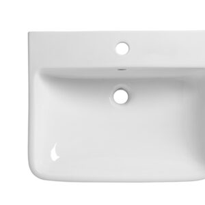 Tavistock Structure Semi Countertop Basin 550 x 430 x 170mm 1TH - White
