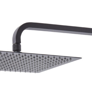 Tavistock Square 250mm Shower Head - Black