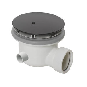 Elisa Shower Waste 90mm - Matt Black