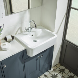 Tavistock Legacy 500mm Slim Basin Unit - Matt Dark Grey