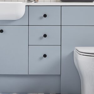 Tavistock Calm 300mm Floor Cupboard Drawer Unit - Mineral Blue