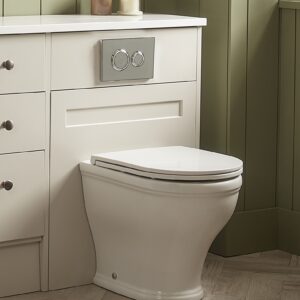 Tavistock Legacy 600mm Back To Wall WC Unit - Flax