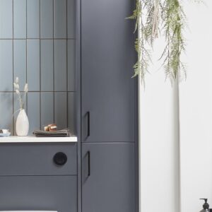 Tavistock Calm 300mm Full Height Cupboard - Matt Dark Grey