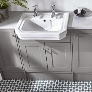 Tavistock Legacy 600mm Basin Unit - Metro Grey