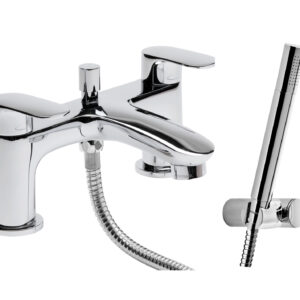 Tavistock Avid Deck Mounted Bath Shower Mixer - Chrome