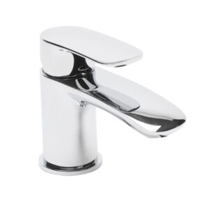 Tavistock Avid Mini Mono Basin Mixer with clicker waste - Chrome