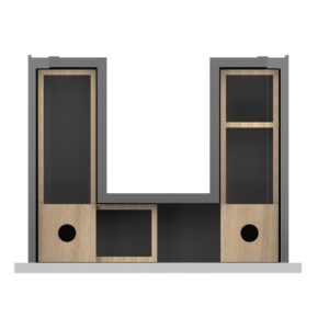 Tavistock Cadence Internal Storage Set 2 500mm