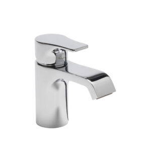 Tavistock Blaze Mini Mono Basin Mixer with Clicker waste - Chrome