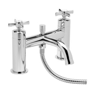 Tavistock Cheltenham Deck Mounted Bath Shower Mixer - Chrome