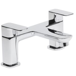 Tavistock Haze Deck Mounted Bath Filler - Chrome