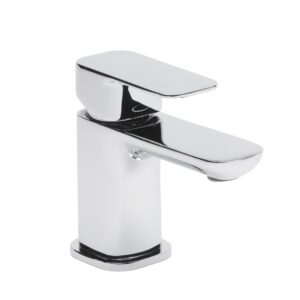 Tavistock Haze Mini Mono Basin Mixer with clicker waste - Chrome