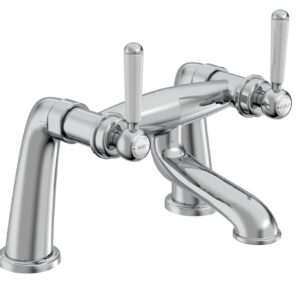 Tavistock Lansdown Deck Mounted Bath Filler - Chrome