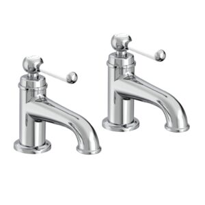 Tavistock Lansdown Basin Taps (pair) - Chrome