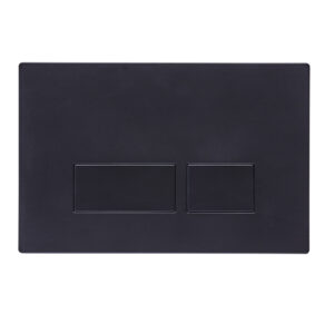 Tavistock Square Flush Plate - Black