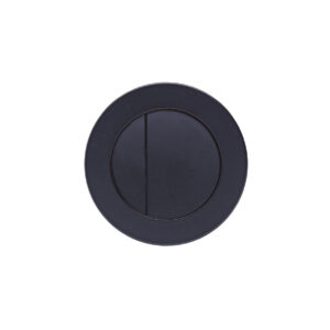 Tavistock Round Flush Button - Black
