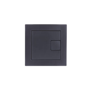 Tavistock Square Flush Button for concealed cisterns - Black
