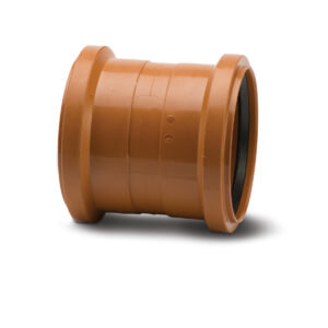 Polypipe Underground 4 110mm Double Socket Coupler