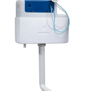 Tavistock Vortex Slimline Concealed Cistern Bottom Inlet - White