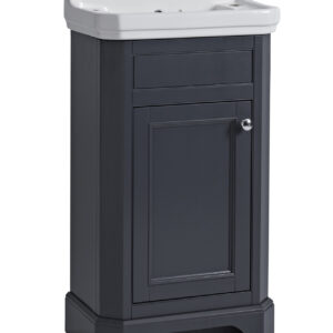 Tavistock Vitoria 500 Floor Standing Cloakroom Unit - Dark Grey Matt