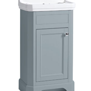 Tavistock Vitoria 500 Floor Standing Cloakroom Unit - Mineral Blue