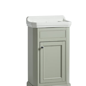 Tavistock Vitoria 500 Floor Standing Cloakroom Unit - Pebble Grey