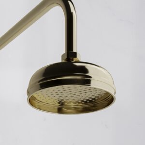 Elisa Valenteena Fixed Kit with 5 Drencher Concealed - Gold (excl. valve)