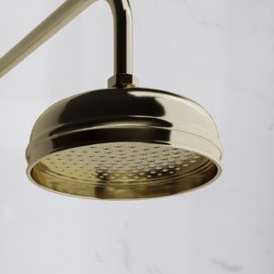 Elisa Valenteena Fixed Kit with 8 Drencher Concealed - Gold (excl. valve)