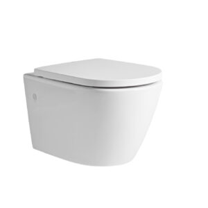 Tavistock Micra Evo/Orbit Rimless Wall Hung Pan - White