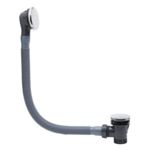 Tavistock Bath Click Waste with overflow - Chrome