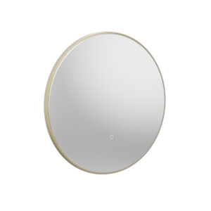 Tavistock Oxygen 600mm Circular Mirror - Brass