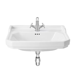 Roca Carmen Wall-Hung Basin 650mm 1TH - White