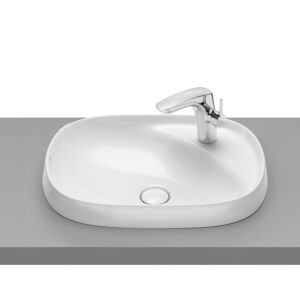 Roca Beyond In Countertop Basin - 585mm 1 Tap Hole