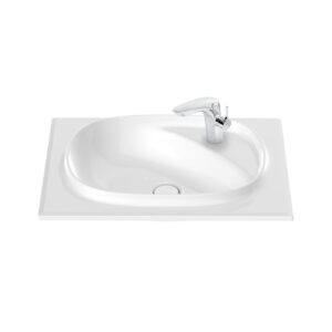 Roca Beyond Wall Hung/Vanity Basin 810 x 505mm - Gloss White
