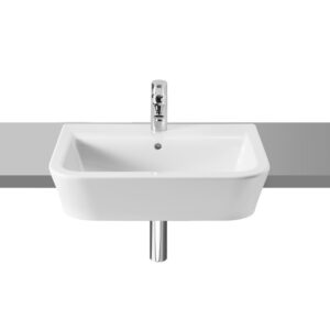 Roca The Gap Semi Recessed Basin 560mm - 1 Tap Hole