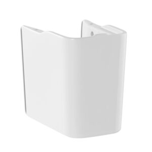 Roca Dama-N/Ona Compact Semi Pedestal - White