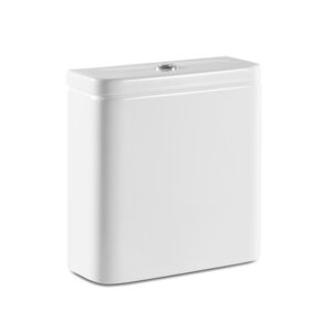 Roca The Gap Square Compact Rimless Cistern 4/2ltr - White